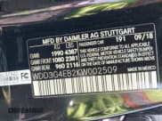 ✅ 2019 Mercedes-Benz A 220 • VIN: WDD3G4EB2KW002509 • Lot: 41923586. Listed on IAAI with Not provided. Free auction sales archive from the USA and detailed vehicle history report at DreamBid. Image 9.