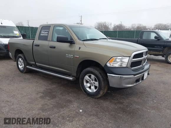 2015 Ram 1500 Express with VIN 1C6RR7FTXFS557414, listed as a IAAI auction lot 41453595 with 267,801 mi miles and . Bid and sale history available at DreamBid. Image 1.