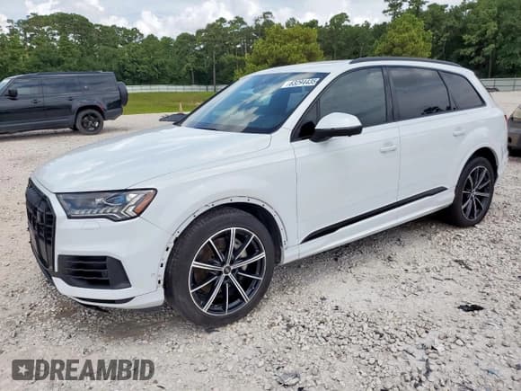 ✅ 2021 Audi Q7 Prestige • VIN: WA1VXAF74MD022197 • Lot: 63294435. Listed on Copart with 99,620 mi. Free auction sales archive from the USA and detailed vehicle history report at DreamBid. Image 1.