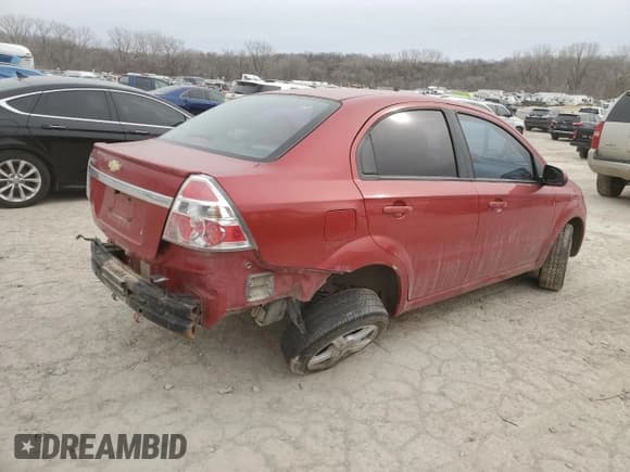 ✅ 2011 Chevrolet Aveo 1LT • VIN: KL1TD5DEXBB194393 • Lot: 44790055. Listed on Copart with 122,515 mi. Free auction sales archive from the USA and detailed vehicle history report at DreamBid. Image 3.