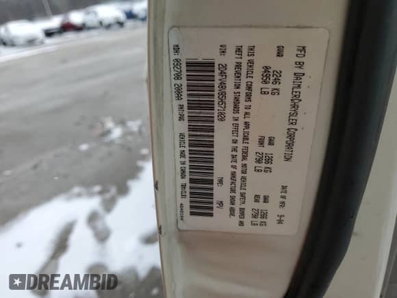 2005 Dodge Magnum SE с VIN 2D4FV48V85H571020, выставлен на аукционе Copart как лот 45716815 с пробегом 170 599 миль миль и Списание • Salvage title. История ставок и продаж доступна на DreamBid. Изображение 12.