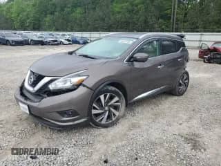 2015 Nissan Murano SL с VIN 5N1AZ2MHXFN208500, выставлен на аукционе Copart как лот 54423705 с пробегом 147 062 миль миль и Списание • Salvage title. История ставок и продаж доступна на DreamBid. Изображение 1.