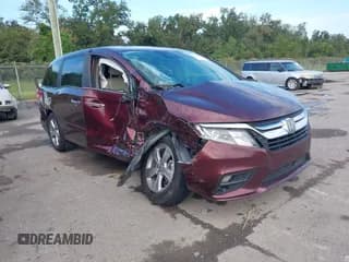 ✅ 2018 Honda Odyssey EX-L • VIN: 5FNRL6H75JB013624 • Лот: 43362360. Опубликован ранее на IAAI с пробегом Не указан. Бесплатный доступ к архиву аукционных продаж из США и подробный отчёт об истории автомобиля на DreamBid. Изображение 1.