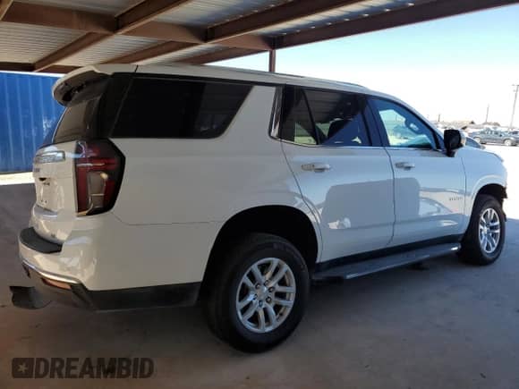 2024 Chevrolet Tahoe LT z VIN 1GNSKNKD3RR234133, wystawiony jako Copart lot #43908905 z przebiegiem 25 591 mil mil oraz Czysty tytuł • Clean title. Historia ofert i sprzedaży dostępna na DreamBid. Obrazek 3.