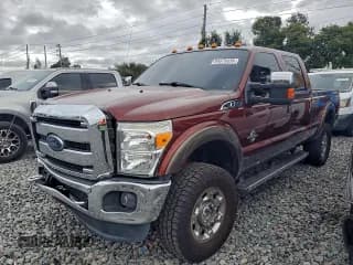 ✅ 2016 Ford F-250 Lariat • VIN: 1FT7W2BT8GEC95796 • Lot: 94978435. Listed on Copart with 120,537 mi. Free auction sales archive from the USA and detailed vehicle history report at DreamBid. Image 1.