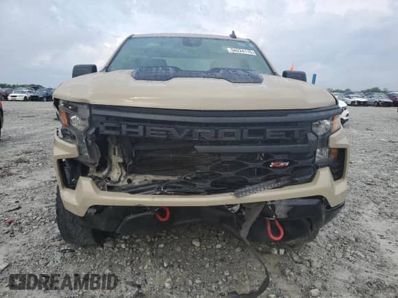 2022 Chevrolet Silverado 1500 Custom Trail Boss with VIN 3GCPDCED6NG594614, listed as a Copart auction lot 54224115 with 63,411 mi miles and Salvage title. Bid and sale history available at DreamBid. Image 5.