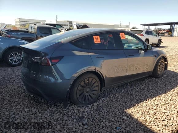 ✅ 2022 Tesla Model Y Long Range • VIN: 7SAYGDEE3NF543705 • Lot: 50244955. Wystawiony na Copart z przebiegiem 59 063 mil. Bezpłatny archiwum sprzedaży aukcyjnych z USA i szczegółowy raport historii pojazdu na DreamBid. Zdjęcie 3.