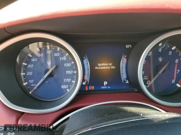 ✅ 2016 Maserati Ghibli S Q4 • VIN: ZAM57RTA5G1182028 • Лот: 82579785. Опубликован ранее на Copart с пробегом 56 061 миль. Бесплатный доступ к архиву аукционных продаж из США и подробный отчёт об истории автомобиля на DreamBid. Изображение 9.