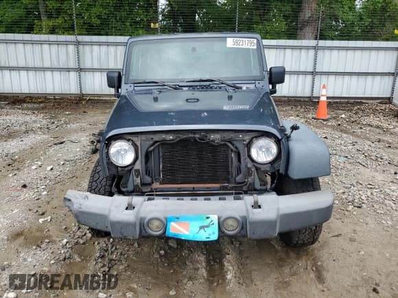 ✅ 2008 Jeep Wrangler X • VIN: 1J4FA24158L508989 • Лот: 59231795. Опубликован ранее на Copart с пробегом 159 016 миль. Бесплатный доступ к архиву аукционных продаж из США и подробный отчёт об истории автомобиля на DreamBid. Изображение 5.