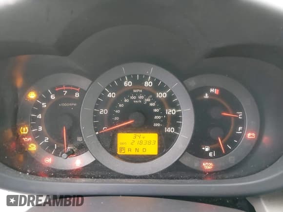 ✅ 2012 Toyota RAV4 • VIN: JTMBF4DV5C5053286 • Lot: 43867420. Listed on IAAI with 218,383 mi. Free auction sales archive from the USA and detailed vehicle history report at DreamBid. Image 7.