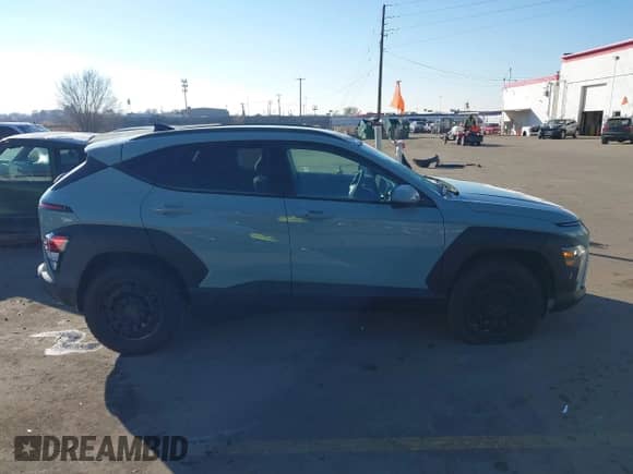 2024 Hyundai Kona SEL with VIN KM8HBCAB6RU148816, listed as a IAAI auction lot 41313124 with 3,186 mi miles and . Bid and sale history available at DreamBid. Image 13.