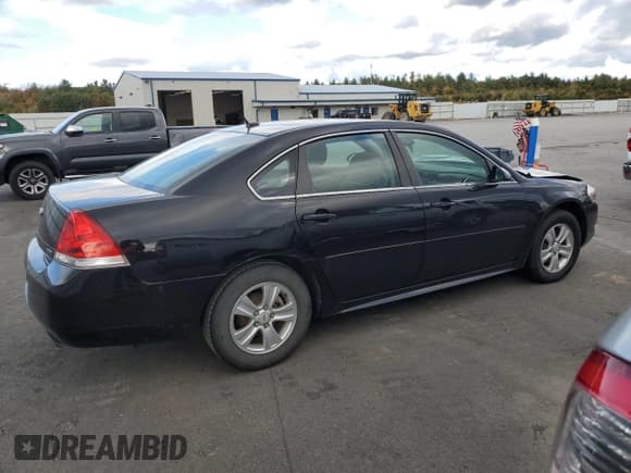 ✅ 2014 Chevrolet Impala LS • VIN: 2G1WA5E36E1176790 • Лот: 75640934. Опубликован ранее на Copart с пробегом 93 428 миль. Бесплатный доступ к архиву аукционных продаж из США и подробный отчёт об истории автомобиля на DreamBid. Изображение 3.