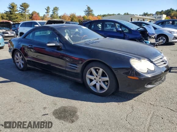 ✅ 2003 Mercedes-Benz SL 500 • VIN: WDBSK75F83F061489 • Лот: 91002965. Опубликован ранее на Copart с пробегом 106 256 миль. Бесплатный доступ к архиву аукционных продаж из США и подробный отчёт об истории автомобиля на DreamBid. Изображение 4.
