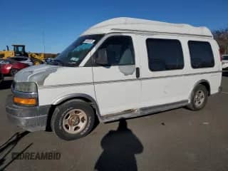 2003 Chevrolet Express Passenger with VIN 1GBFG15X231160238, listed as a Copart auction lot 41530125 with 89,505 mi miles and Clean title. Bid and sale history available at DreamBid. Image 1.