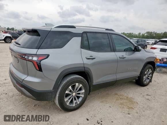 2025 Chevrolet Equinox FWD LT с VIN 3GNAXHEG8SL144221, выставлен на аукционе Copart как лот 57244665 с пробегом 814 миль миль и Списание • Salvage title. История ставок и продаж доступна на DreamBid. Изображение 3.