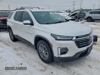 ✅ 2023 Chevrolet Traverse LT • VIN: 1GNERHKW6PJ106282 • Лот: 95960945. Опубликован ранее на Copart с пробегом 53 399 миль. Бесплатный доступ к архиву аукционных продаж из США и подробный отчёт об истории автомобиля на DreamBid. Изображение 4.