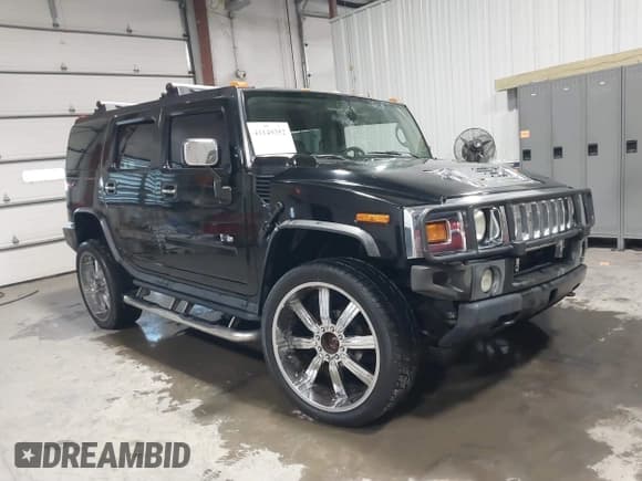 ✅ 2003 Hummer H2 • VIN: 5GRGN23U73H114611 • Lot: 41149352. Listed on IAAI with 225,926 mi. Free auction sales archive from the USA and detailed vehicle history report at DreamBid. Image 1.