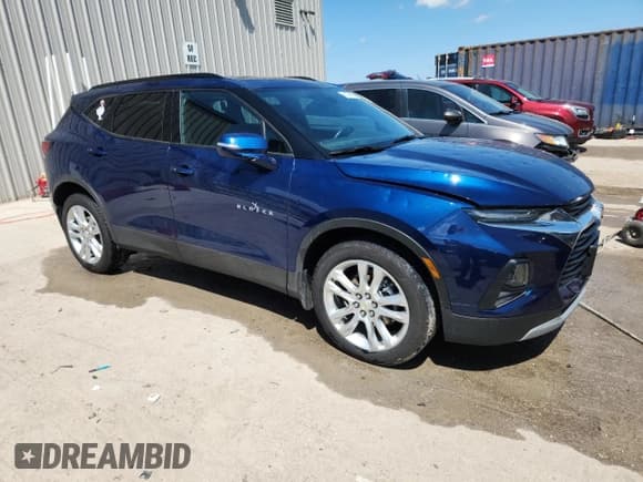 ✅ 2022 Chevrolet Blazer LT • VIN: 3GNKBJRS0NS149559 • Lot: 61374985. Listed on Copart with 42,095 mi. Free auction sales archive from the USA and detailed vehicle history report at DreamBid. Image 4.
