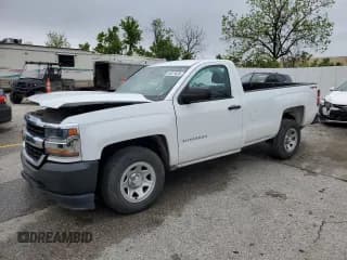 ✅ 2016 Chevrolet Silverado 1500 Work Truck • VIN: 1GCNKNEH7GZ428634 • Лот: 54613635. Опубликован ранее на Copart с пробегом 83 437 миль. Бесплатный доступ к архиву аукционных продаж из США и подробный отчёт об истории автомобиля на DreamBid. Изображение 1.