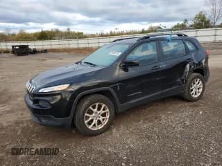 ✅ 2016 Jeep Cherokee Sport • VIN: 1C4PJMAB1GW148040 • Lot: 85860735. Listed on Copart with 78,090 mi. Free auction sales archive from the USA and detailed vehicle history report at DreamBid. Image 1.