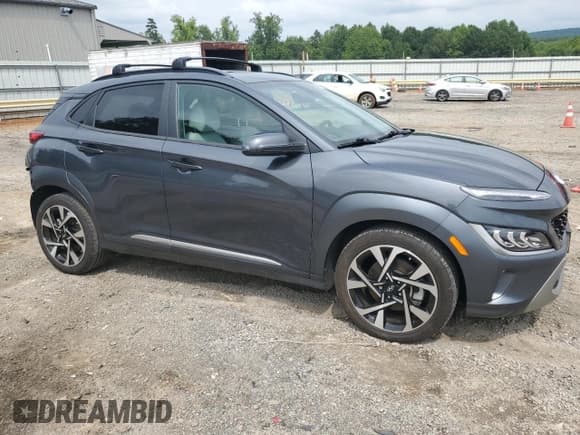 ✅ 2022 Hyundai Kona Limited • VIN: KM8K5CA33NU813204 • Лот: 64242184. Опубликован ранее на Copart с пробегом 24 763 миль. Бесплатный доступ к архиву аукционных продаж из США и подробный отчёт об истории автомобиля на DreamBid. Изображение 4.