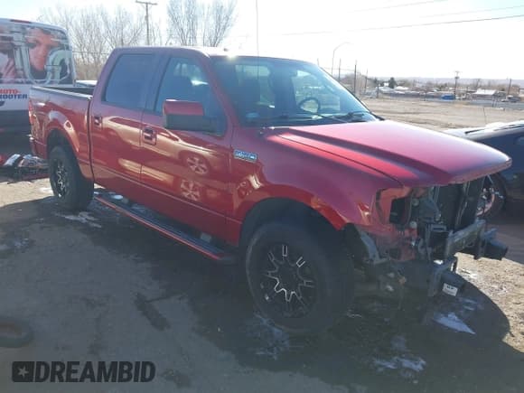 ✅ 2008 Ford F-150 XLT • VIN: 1FTPW12V68KB95503 • Lot: 41631478. Wystawiony na IAAI z przebiegiem 118 534 mil. Bezpłatny archiwum sprzedaży aukcyjnych z USA i szczegółowy raport historii pojazdu na DreamBid. Zdjęcie 1.