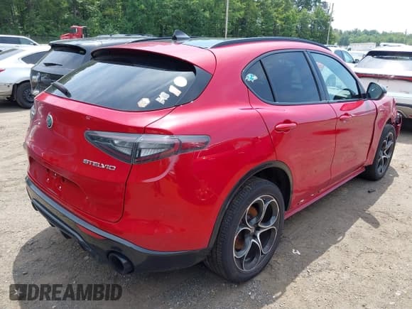 ✅ 2024 Alfa Romeo Stelvio Ti • VIN: ZASPAKBN0R7D79058 • Lot: 42893174. Wystawiony na IAAI z przebiegiem 29 255 mil. Bezpłatny archiwum sprzedaży aukcyjnych z USA i szczegółowy raport historii pojazdu na DreamBid. Zdjęcie 4.