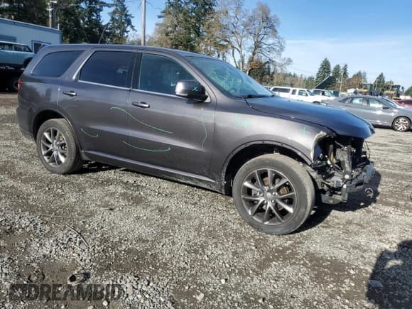 ✅ 2017 Dodge Durango GT • VIN: 1C4RDJDG4HC737155 • Lot: 92678485. Listed on Copart with 157,513 mi. Free auction sales archive from the USA and detailed vehicle history report at DreamBid. Image 4.