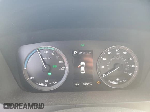 ✅ 2016 Hyundai Sonata SE • VIN: KMHE24L12GA036428 • Lot: 48933603. Listed on Copart with 58,947 mi. Free auction sales archive from the USA and detailed vehicle history report at DreamBid. Image 9.