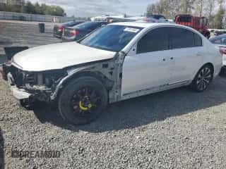 2013 Hyundai Genesis R-Spec with VIN KMHGC4DH8DU219957, listed as a Copart auction lot 72341064 with 109,035 mi miles and Salvage title. Bid and sale history available at DreamBid. Image 1.