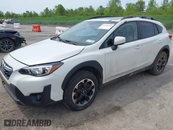 ✅ 2023 Subaru Crosstrek Premium • VIN: JF2GTAEC7PH251917 • Lot: 42340080. Listed on IAAI with 27,583 mi. Free auction sales archive from the USA and detailed vehicle history report at DreamBid. Image 2.