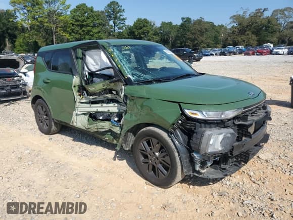 ✅ 2021 Kia Soul EX • VIN: KNDJ33AU1M7136147 • Лот: 80835395. Опубликован ранее на Copart с пробегом 104 787 миль. Бесплатный доступ к архиву аукционных продаж из США и подробный отчёт об истории автомобиля на DreamBid. Изображение 4.