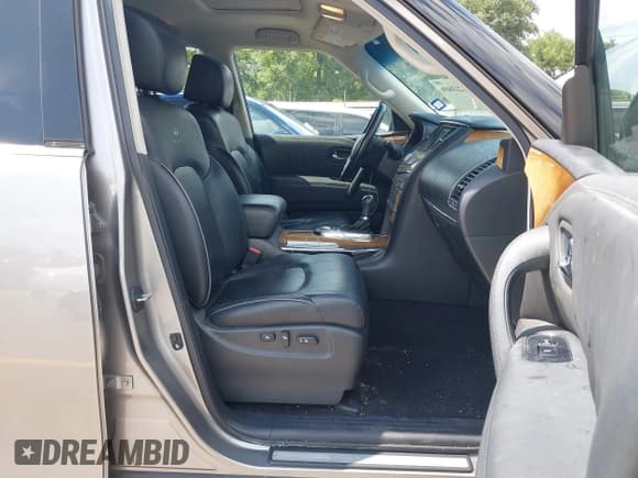 ✅ 2012 Infiniti QX56 7-passenger • VIN: JN8AZ2NF9C9517675 • Lot: 42138696. Listed on IAAI with 129,478 mi. Free auction sales archive from the USA and detailed vehicle history report at DreamBid. Image 5.
