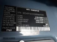 ✅ 2019 Mercedes-Benz Sprinter Cargo • VIN: WD4PF0CD5KP047777 • Lot: 41273923. Listed on IAAI with Not provided. Free auction sales archive from the USA and detailed vehicle history report at DreamBid. Image 9.