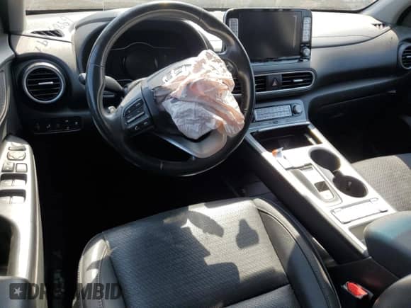 2019 Hyundai Kona Ultimate z VIN KM8K53AG0KU030095, wystawiony jako Copart lot #64854915 z przebiegiem 61 275 mil mil oraz Szkoda całkowita • Salvage title. Historia ofert i sprzedaży dostępna na DreamBid. Obrazek 8.