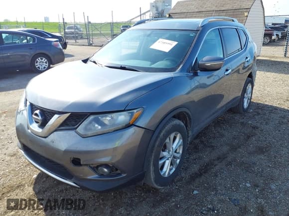 ✅ 2015 Nissan Rogue SV • VIN: 5N1AT2MT3FC905234 • Лот: 42105991. Опубликован ранее на IAAI с пробегом 154 617 миль. Бесплатный доступ к архиву аукционных продаж из США и подробный отчёт об истории автомобиля на DreamBid. Изображение 2.