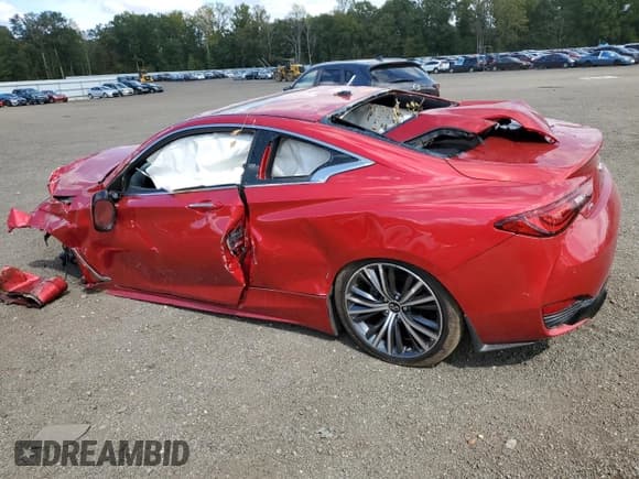 ✅ 2021 Infiniti Q60 Luxe • VIN: JN1EV7KL7MM470549 • Lot: 71676485. Listed on Copart with Not provided. Free auction sales archive from the USA and detailed vehicle history report at DreamBid. Image 2.