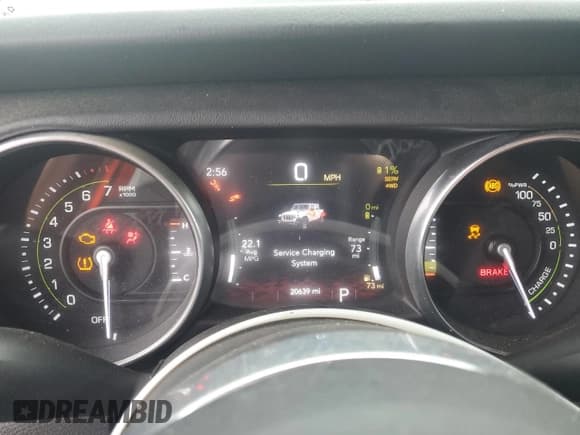 ✅ 2023 Jeep Wrangler Sahara • VIN: 1C4JJXP68PW557119 • Lot: 81483625. Listed on Copart with 20,639 mi. Free auction sales archive from the USA and detailed vehicle history report at DreamBid. Image 9.