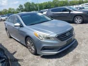 ✅ 2016 Hyundai Sonata Sport • VIN: 5NPE34AF5GH411821 • Lot: 42940356. Listed on IAAI with 112,838 mi. Free auction sales archive from the USA and detailed vehicle history report at DreamBid. Image 1.