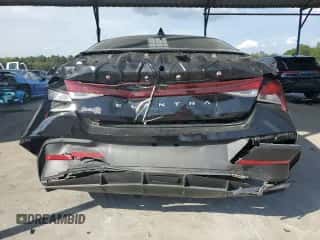 2024 Hyundai Elantra SEL with VIN KMHLM4DG8RU635792, listed as a Copart auction lot 81619455 with 12,769 mi miles and Salvage title. Bid and sale history available at DreamBid. Image 6.