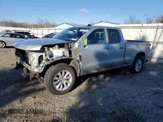 2019 Chevrolet Silverado 1500 Custom z VIN 1GCRYBEH2KZ266659, wystawiony jako Copart lot #50684955 z przebiegiem 110 595 mil mil oraz Szkoda całkowita • Salvage title. Historia ofert i sprzedaży dostępna na DreamBid. Obrazek 1.