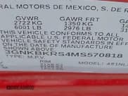 ✅ 2021 Chevrolet Blazer RS • VIN: 3GNKBKRS4MS570818 • Lot: 42511827. Wystawiony na IAAI z przebiegiem 28 519 mil. Bezpłatny archiwum sprzedaży aukcyjnych z USA i szczegółowy raport historii pojazdu na DreamBid. Zdjęcie 9.