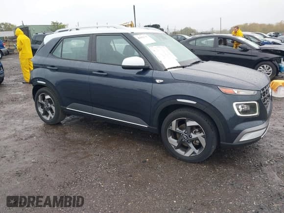 ✅ 2022 Hyundai Venue SEL • VIN: KMHRC8A37NU192924 • Лот: 43432093. Опубликован ранее на IAAI с пробегом 33 651 миль. Бесплатный доступ к архиву аукционных продаж из США и подробный отчёт об истории автомобиля на DreamBid. Изображение 1.