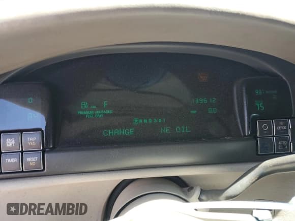 ✅ 1999 Cadillac DeVille • VIN: 1G6KD54Y7XU786704 • Lot: 85557465. Wystawiony na Copart z przebiegiem 139 612 mil. Bezpłatny archiwum sprzedaży aukcyjnych z USA i szczegółowy raport historii pojazdu na DreamBid. Zdjęcie 9.