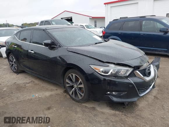 ✅ 2017 Nissan Maxima SV • VIN: 1N4AA6AP2HC368468 • Lot: 41919993. Listed on IAAI with 96,772 mi. Free auction sales archive from the USA and detailed vehicle history report at DreamBid. Image 1.
