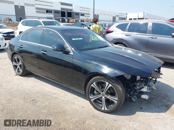 ✅ 2024 Mercedes-Benz C 300 • VIN: W1KAF4HB7RR184271 • Лот: 43053396. Опубликован ранее на IAAI с пробегом 15 027 миль. Бесплатный доступ к архиву аукционных продаж из США и подробный отчёт об истории автомобиля на DreamBid. Изображение 1.