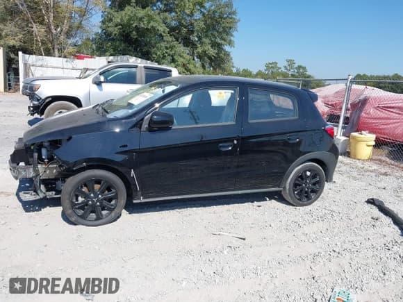 ✅ 2024 Mitsubishi Mirage Black Edition • VIN: ML32AWHJ3RH005569 • Lot: 40706016. Listed on IAAI with 3,855 mi. Free auction sales archive from the USA and detailed vehicle history report at DreamBid. Image 14.