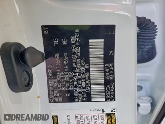 ✅ 2021 Lexus NX 300 F Sport • VIN: JTJSARBZ3M2197498 • Лот: 95909165. Опубликован ранее на Copart с пробегом 60 417 миль. Бесплатный доступ к архиву аукционных продаж из США и подробный отчёт об истории автомобиля на DreamBid. Изображение 13.