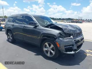 ✅ 2021 Jeep Grand Cherokee Limited • VIN: 1C4RJJBG5M8183603 • Лот: 42533360. Опубликован ранее на IAAI с пробегом 32 839 миль. Бесплатный доступ к архиву аукционных продаж из США и подробный отчёт об истории автомобиля на DreamBid. Изображение 1.