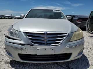 2009 Hyundai Genesis with VIN KMHGC46EX9U023528, listed as a Copart auction lot 67664594 with 168,562 mi miles and Salvage title. Bid and sale history available at DreamBid. Image 5.